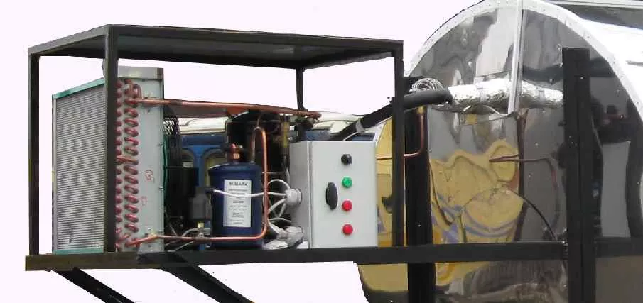 Холодильный агрегат поддержания давления в резервуарах углекислотных РДХ