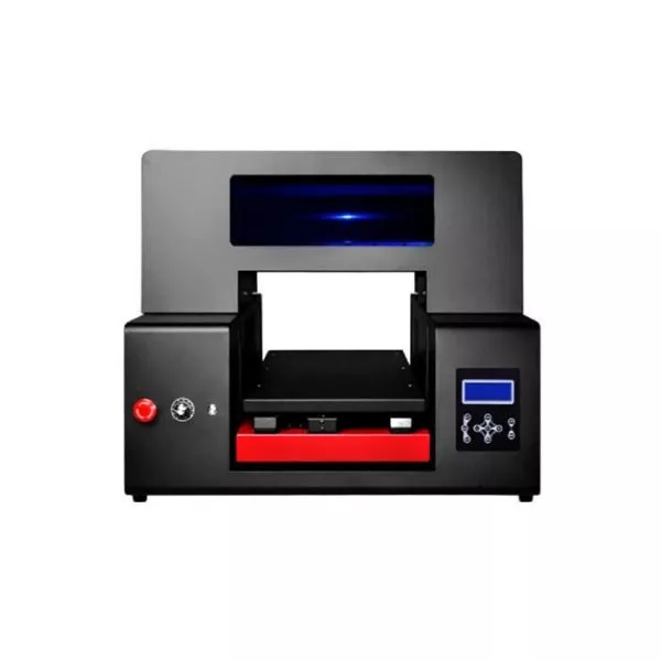 УФ-принтер с вакуумным столом и поворотной осью