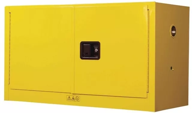 Шкаф для хранения ЛВЖ с двойной дверью (1090х460х460)