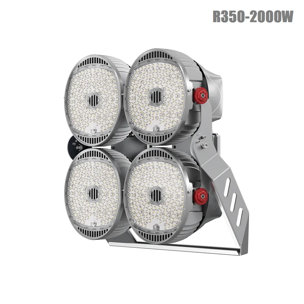 Мощный прожекторный светодиодный светильник модульного типа 2000 Вт, для мачтового освещения