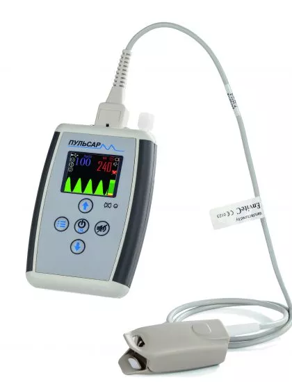 Пульсоксиметр монитор дыхания (АПНОЭ) с мониторингом 24ч