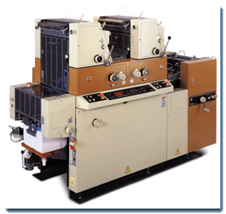 Двухсекционная печатная машина A.B.Dick 9985 ( RYOBI 3302M )