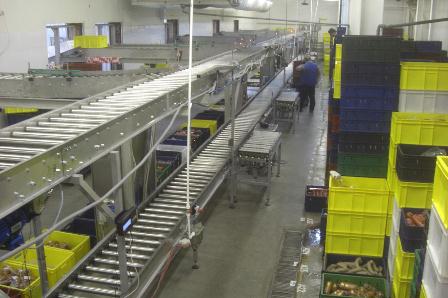 Конвейерный автоматизированный комплекс для мясной продукции