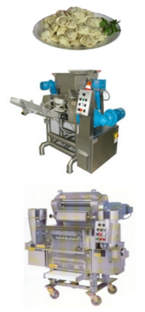 Автоматические линии  для производства пельменей (100 - 2000 кг/час)