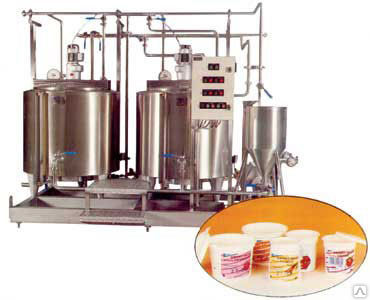 Комплект оборудования производства йогуртов
