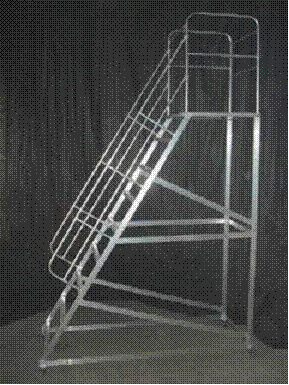 Передвижные складные лестницы