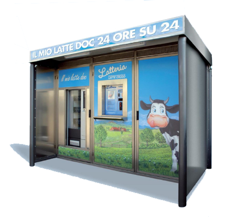 Автомат для продажи свежего фермерского молока