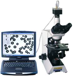 Оптический анализатор размеров частиц методами цифровой микроскопии