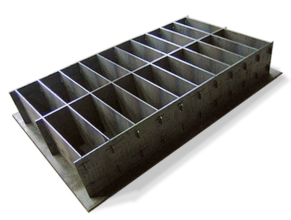 Формы для производства  пеноблоков металлические кассетные  на 10,20,40 блоков