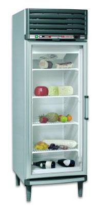 Шкаф холодильный со стеклянными дверками
