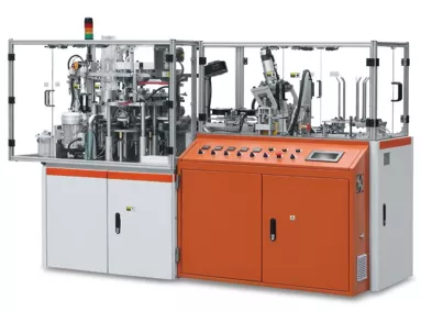 Автоматическая машина для производства бумажных стаканов