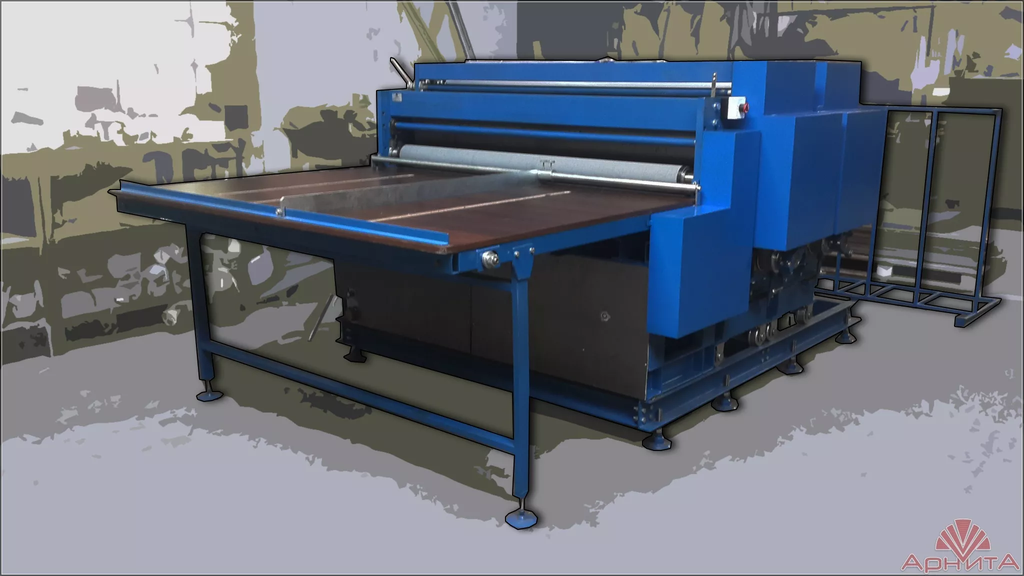 Флексографическая печатная машина