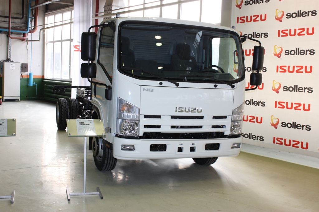На площадке УАЗа стартовало производство автомобилей ISUZU