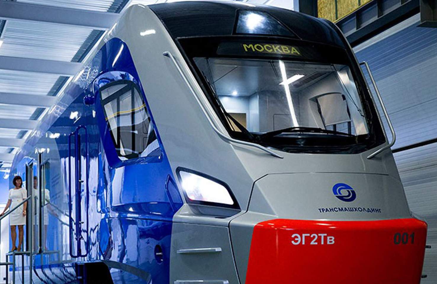 Новейший российский электропоезд покажут в Москве