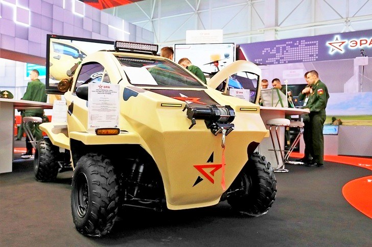 На форуме «АРМИЯ-2021» представили уникальный электромобиль «ЭРА»