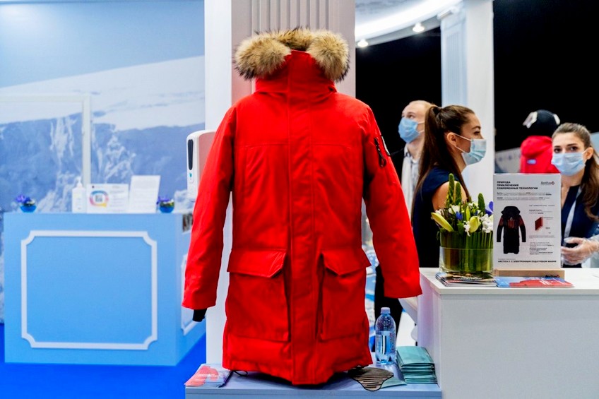 В России создали первую «умную» куртку для экстремальных морозов