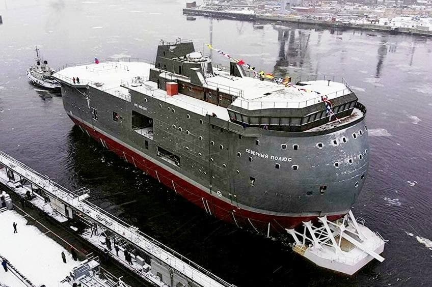 В Санкт-Петербурге «Адмиралтейские верфи» спустили на воду уникальное судно