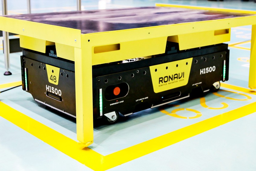 Компания Ronavi Robotics успешно провела испытания логистического робота для работы на складах