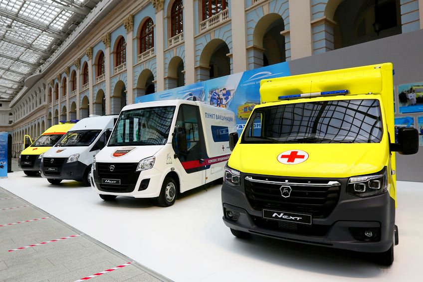 «Группа ГАЗ» разработала новые модели медицинских автомобилей