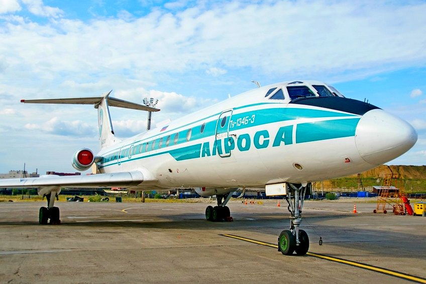 Ту-134 совершил последний пассажирский рейс в России