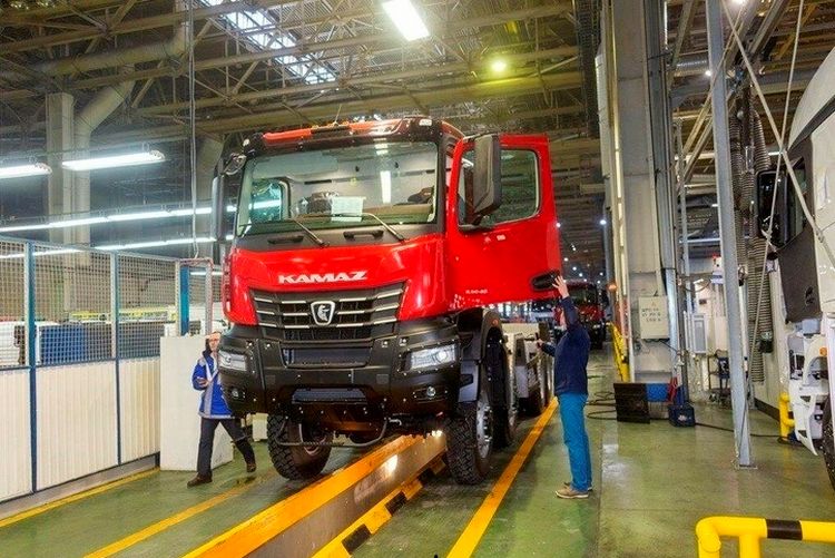 КАМАЗ начал серийно производить самосвалы нового поколения K5