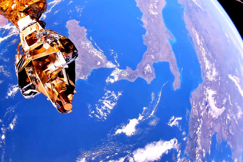 Российский спутник впервые снял видео Земли в формате 4K