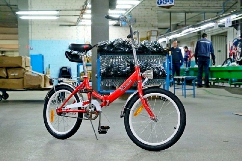 На заводе «Форвард» запустили серийное производство велосипедов «Кама»